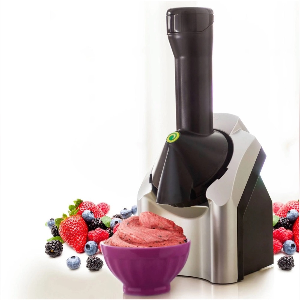 Yonanas Classic Vegan Non-Dairy Frozen Fruit Soft-Serve Dessert Maker